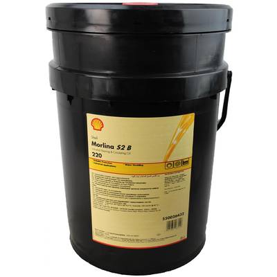 Shell Morlina S2 B 220 20 Liter (Vitrea) Lager- und Umlauföl