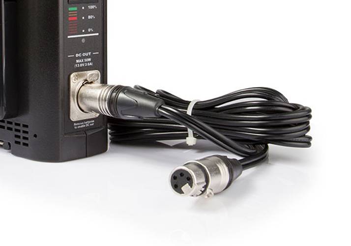SWIT ELECTRONICS S-7102 - Adapterkabel von XLR 4-pin female auf XLR 4-pin male (Länge 3,00m) - in schwarz-3
