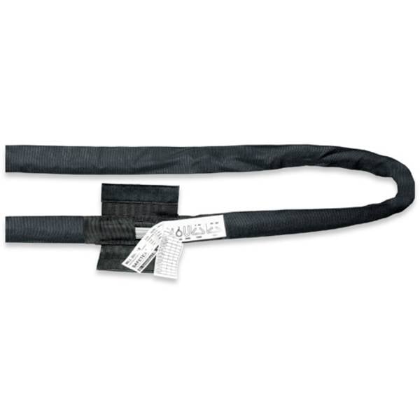 SAFETEX Rundschlinge SX-STEEL "Blackline" mit Stahlseil-Einlage (WLL 2.000kg bei Sicherheitsfaktor 5 | Umfangslänge