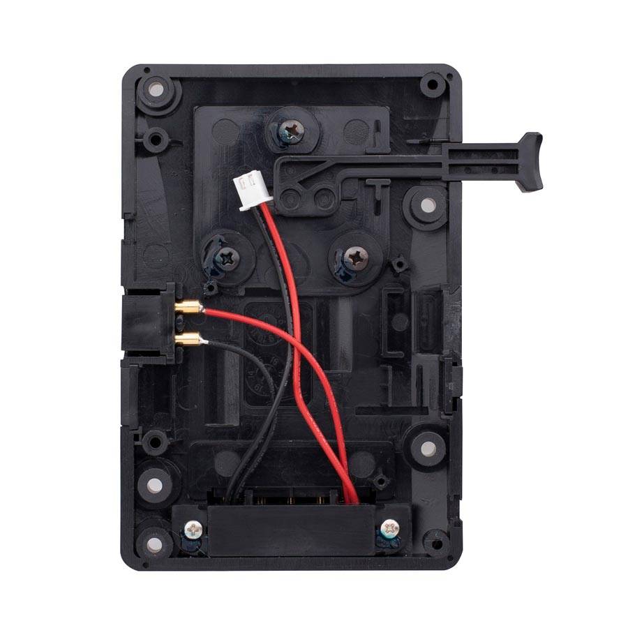 SWIT ELECTRONICS S-7006S - V-Mount Akkuplatte passend für SWIT S-1073F | S-1073H | CM-S73H Monitore (2-pin DC-Anschluss)-1