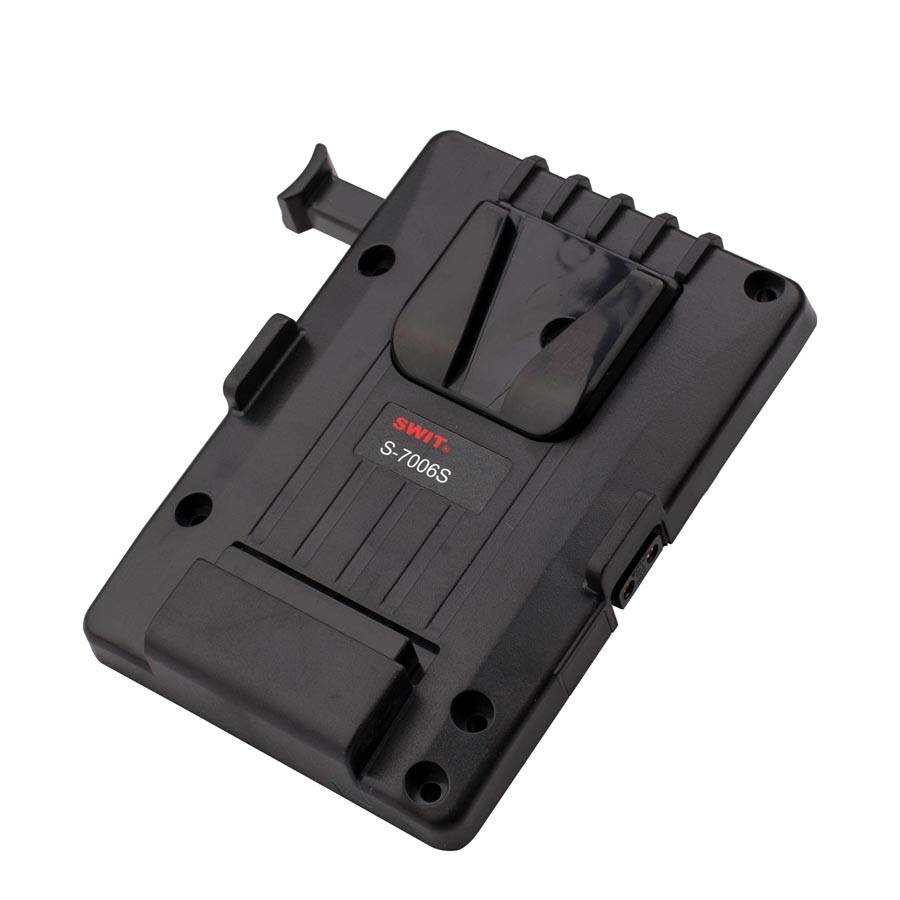 SWIT ELECTRONICS S-7006S - V-Mount Akkuplatte passend für SWIT S-1073F | S-1073H | CM-S73H Monitore (2-pin DC-Anschluss)-2