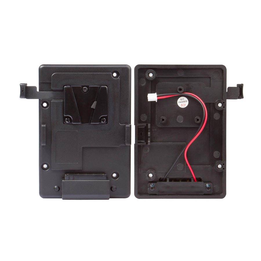 SWIT ELECTRONICS S-7004S - V-Mount Akkuplatte passend für SWIT S-1093 | S-1071H+ | S-11xx | S-12xx Monitore (2-pin-0