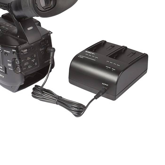 SWIT ELECTRONICS S-3602U - Dual-Ladegerät & Adapter für SWIT LB-SU75 | LB-SU98 und SONY BP-U Series (Ladestrom 2x 2A |-2