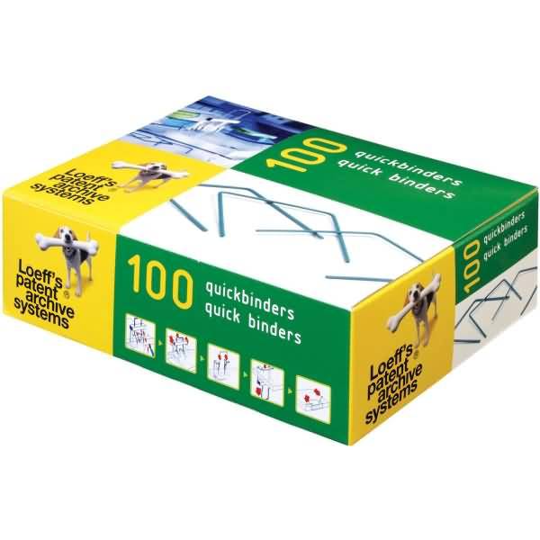 Abheftbügel Quickbinder 1215 Länge ca. 100mm VE=100 Stück-0