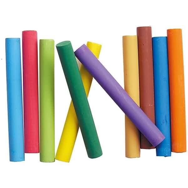 Tafelkreiden Classcolor VE=100 Stück farbig sortiert Staubschutzbox-1