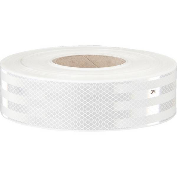3M™ Konturenmarkierung Serie 983, ECE 104, weiß, Hochleistungsfolie, 55mmx50m/Rolle