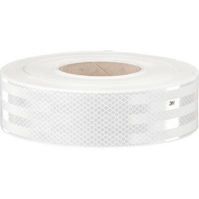 3M™ Konturenmarkierung Serie 983, ECE 104, weiß, Hochleistungsfolie, 55mmx50m/Rolle-0