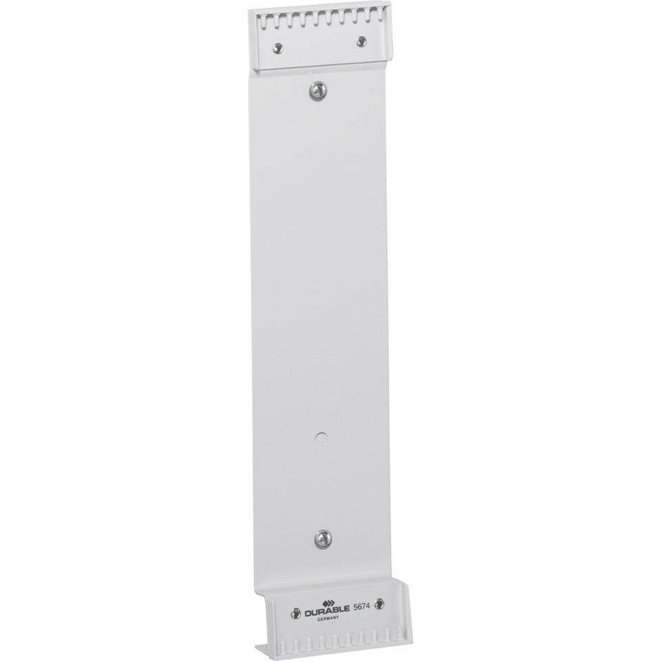DURABLE FUNCTION Wall 10, Sichttafel-System für 10 Sichttafeln, grau-0