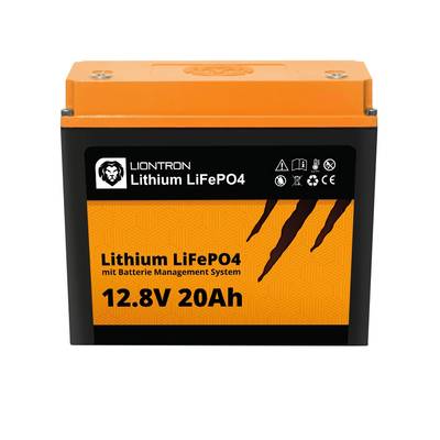LIONTRON LiFePO4 Akku 12,8V, 20Ah - Vollwertiger Ersatz für 12 Volt Blei-Akkus