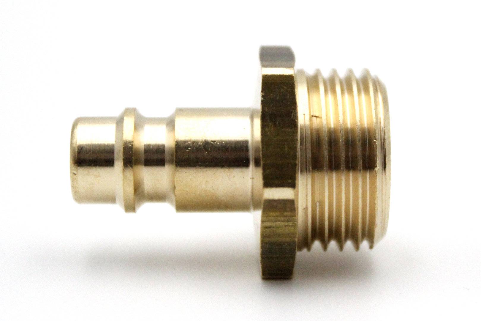 Stecknippel Kupplungsstecker mit Außengewinde 1/4"-1