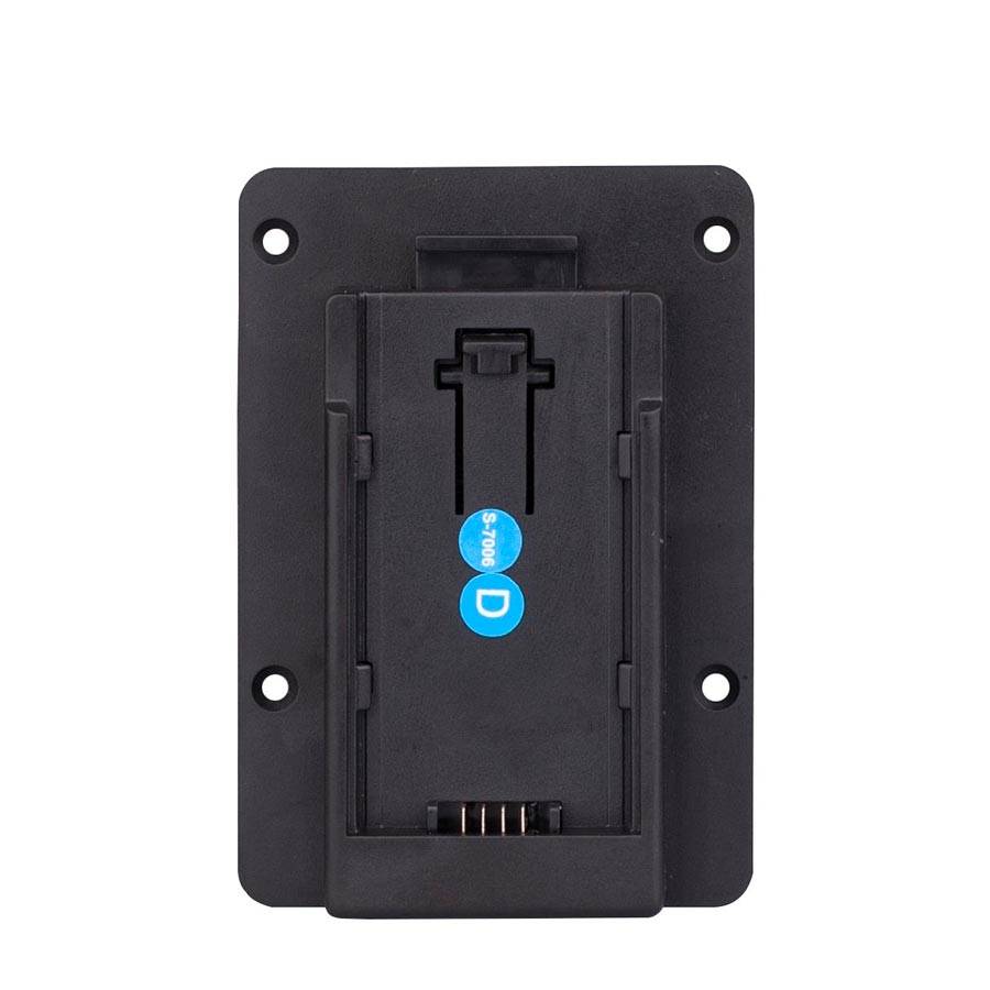 SWIT ELECTRONICS S-7006D - anschraubbare Akkuplatte passend für Panasonic VBD | VBR | CGA Akkus und SWIT S-1073F |-0