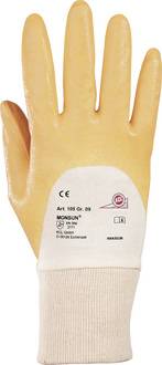 Handschuhe Monsun 105 Gr.8 curry BW-Trikot m.Nitril EN 388 PSA II HONEYWELL-0