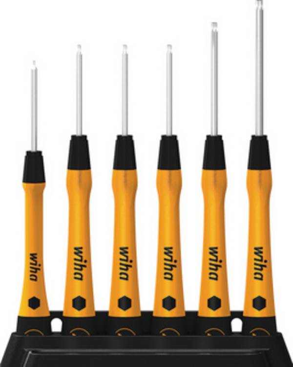 WIHA Feinmechanikerschraubendrehersatz 277PK601 6 teilig TORX® ESD