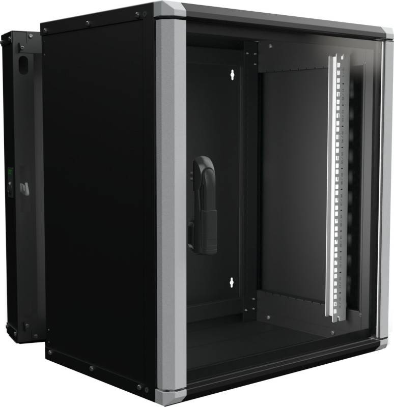 Enoc Wandschrank 12HE 3tlg. sw Wr2 12-65-S