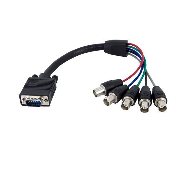 StarTech.com 30cm VGA HD 15 auf 5x BNC RGBHV Monitorkabel - St/Bu - VGA-Kabel - BNC (W)-2
