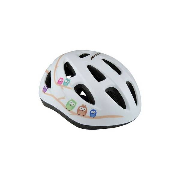 FISCHER Kinder-Fahrrad-Helm "Eule", Größe: XS/S