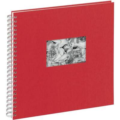 Spiralalbum Passepartout 31x32cm 40 Seiten rot