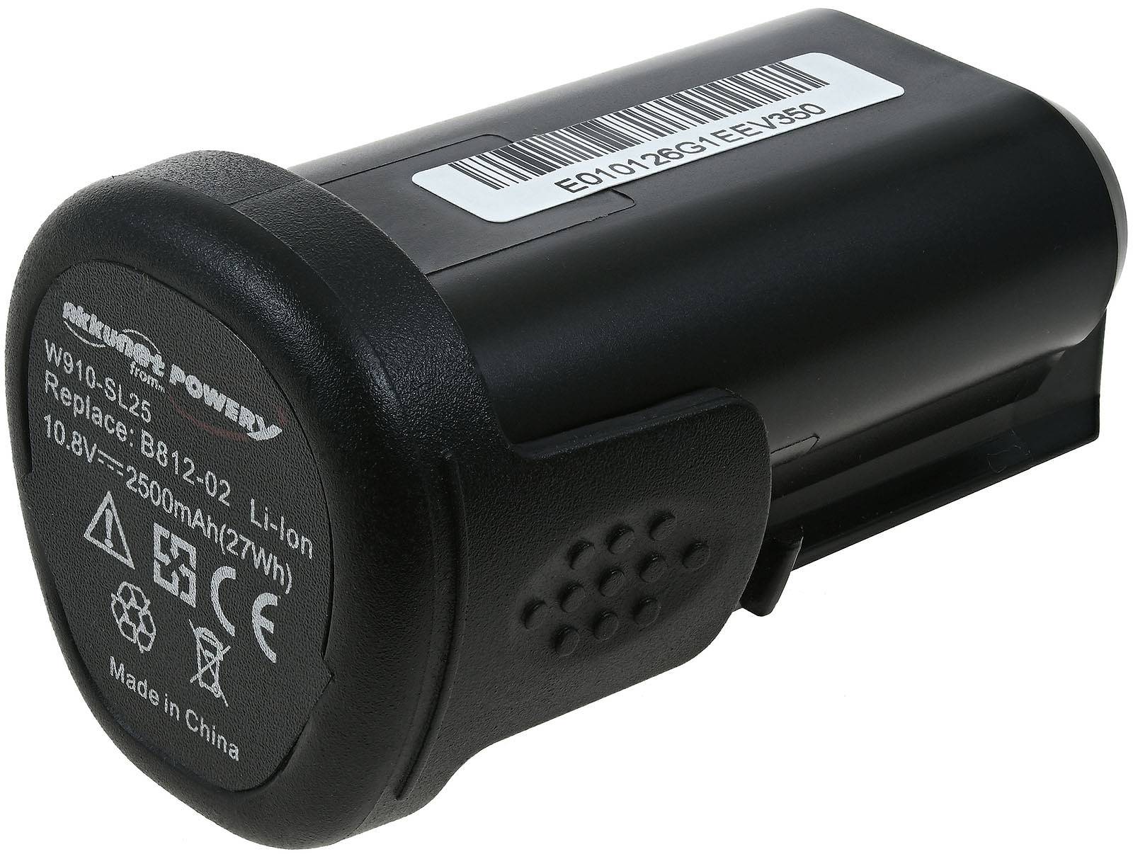 Akku passend für Multifunktionswerkzeug Dremel 8200, 8220, 8300, Typ B812-01 u.a., 10,8V, Li-Ion-0