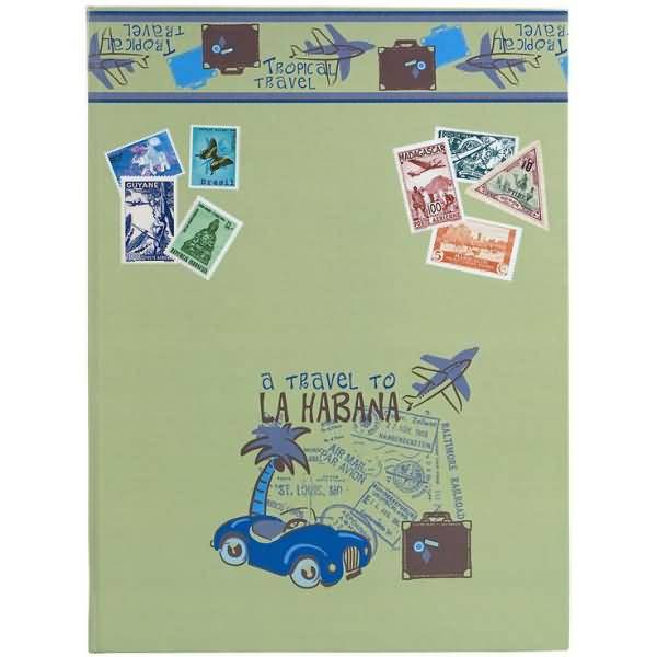 Briefmarken-Starterkit Air-Mail mit Album 22,5x30,5cm 16 Seiten und Zubehör-0