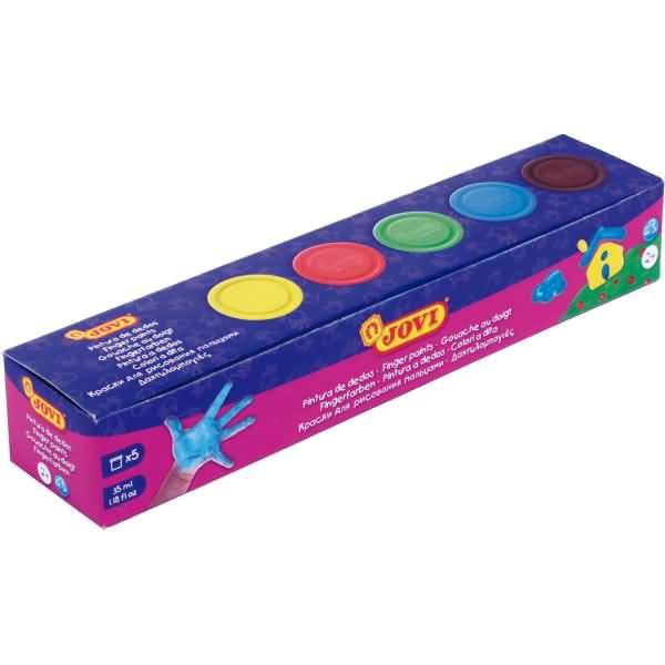 Fingerfarbe VE=5 Farben a 35ml-0