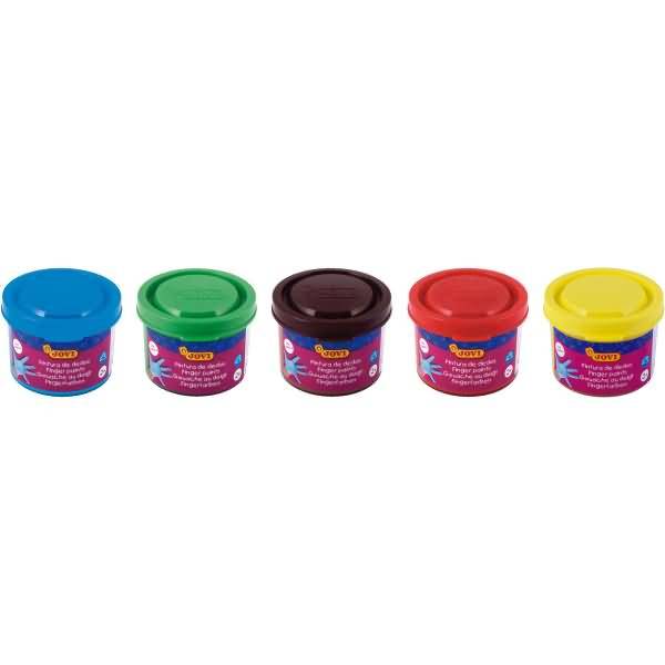Fingerfarbe VE=5 Farben a 35ml-1