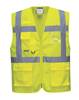 Portwest MeshAir Athen EXECUTIVE Warnschutzweste Farbe: Gelb, Gr.: L