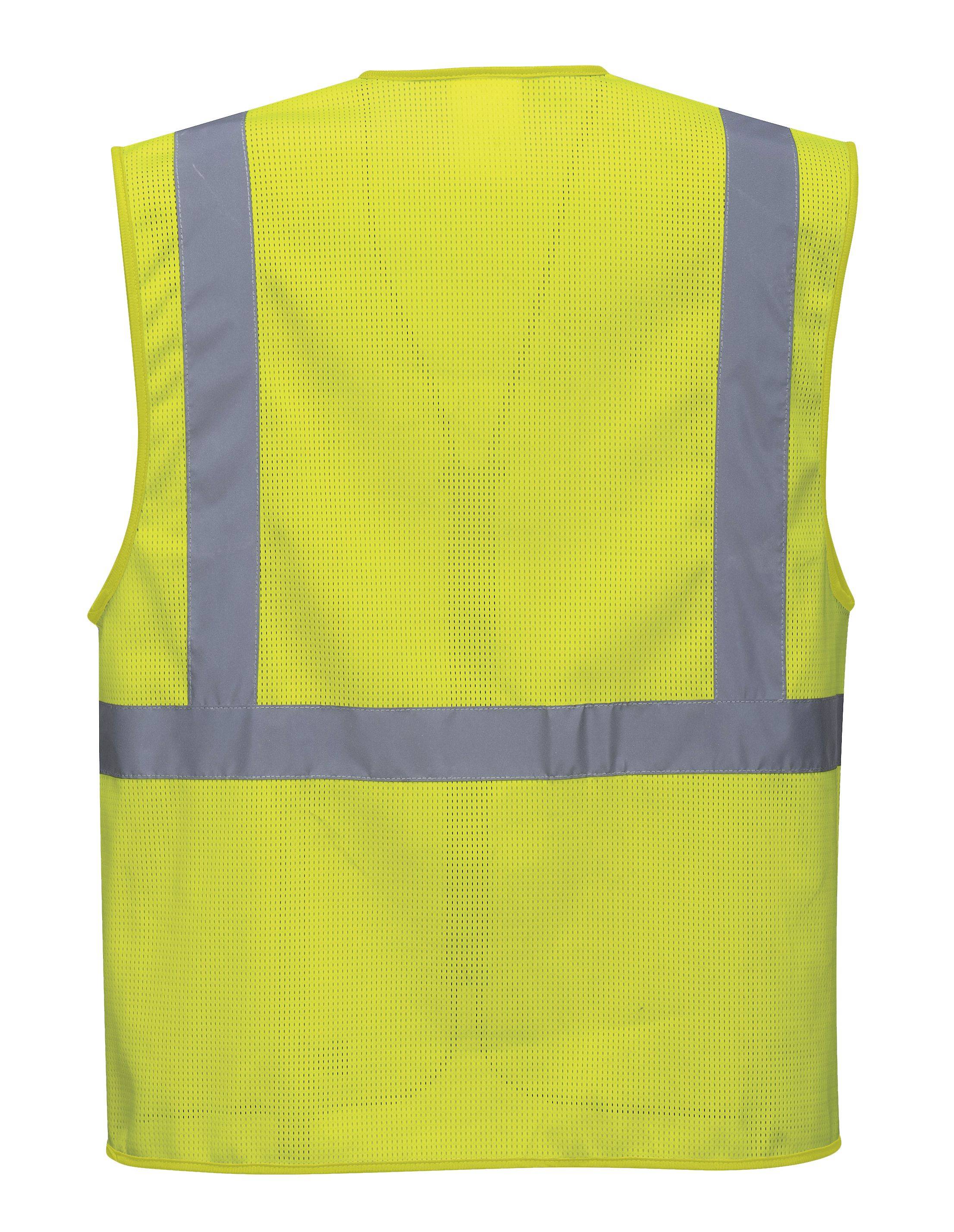 Portwest MeshAir Athen EXECUTIVE Warnschutzweste Farbe: Gelb, Gr.: 3XL-1