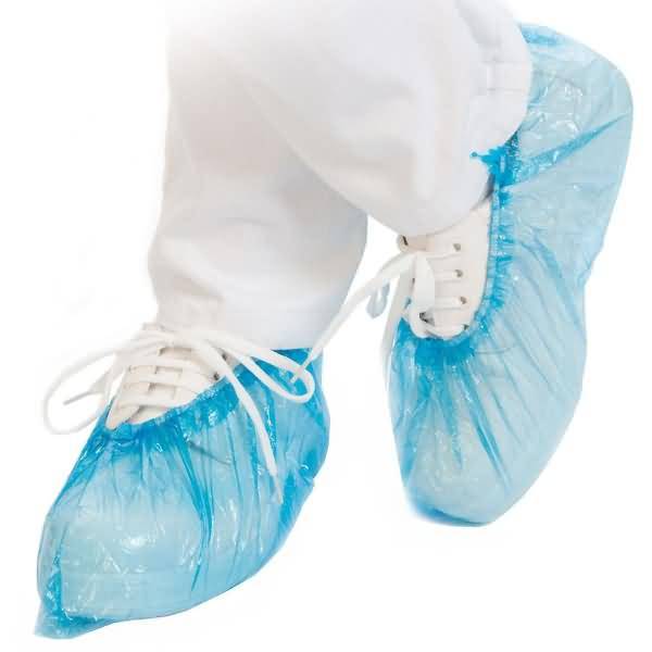 Überschuh PE Economy für Hygomat 46cm blau VE=110 Stück-0