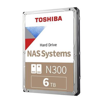 Toshiba N300 NAS Systems  6TB, HDWN160UZSVA, SATA 6Gb/s, bulk