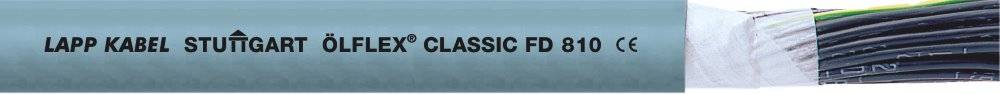 LAPP 0026154 Schleppkettenleitung ÖLFLEX® FD CLASSIC 810 12 G 1.5 mm² Grau 100 m