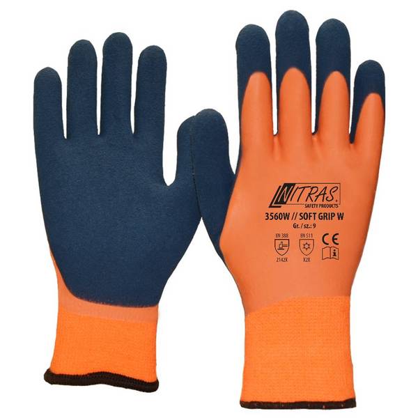 12 Stk. Nitras Kälteschutzhandschuh SOFT GRIP W
