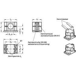 Flansch-Klemmverbinder, Aluminium-1