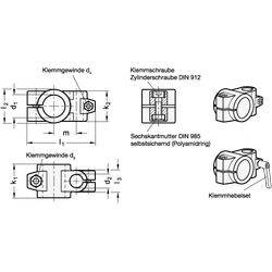 Kreuz-Klemmverbinder, Aluminium-1