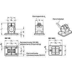 Flansch-Klemmverbinder, Aluminium-1