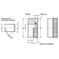 Skalenringe, Stahl blank-1