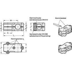 Winkel-Klemmverbinder, Aluminium-1
