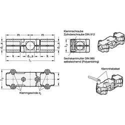 Winkel-Klemmverbinder, Aluminium-1