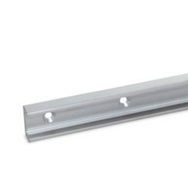 GN 2422-18-1040-40-XT Laufschiene für Laufrollenführung C-Profil