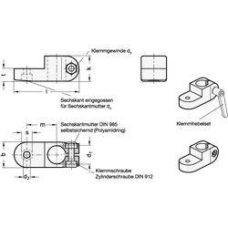 Laschen-Klemmverbinder, Aluminium-1