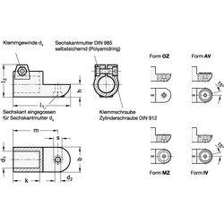 Laschen-Klemmverbinder, Aluminium-1