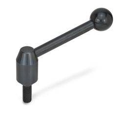 Verstellbare Spannhebel, Schraube, Stahl-0