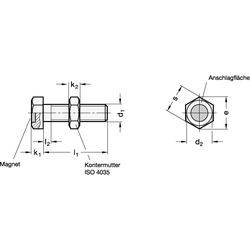 Anschlagschrauben mit Haltemagnet-1