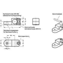 Laschen-Klemmverbinder, Aluminium-1