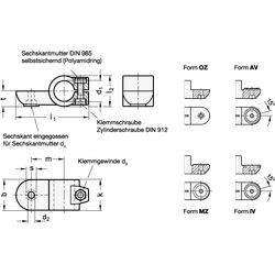 Laschen-Klemmverbinder, Aluminium-1