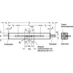 Vierkant-Lineareinheiten, Stahl, Edelstahl-1