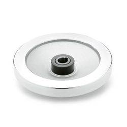 Sicherheits-Handräder, Aluminium, mit Gleitlager-0