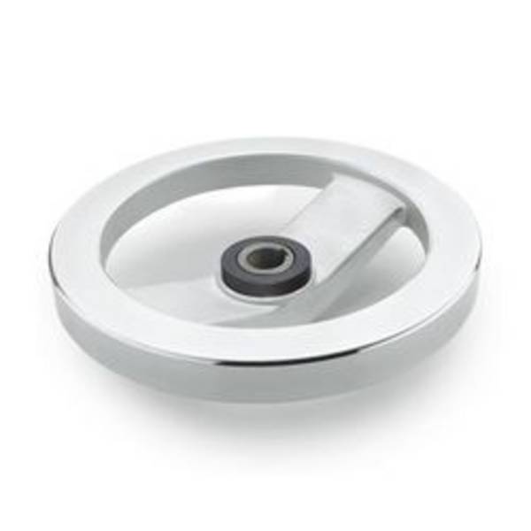Sicherheits-Handräder, Aluminum, mit Gleitlager