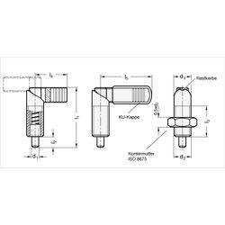 Rastriegel, Stahl - Otto Ganter GmbH & Co. KG-1