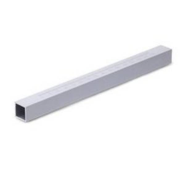 Vierkant-Halterohre, Aluminium