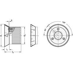 Skalenringe, für Drehknöpfe GN 526, Aluminium-1